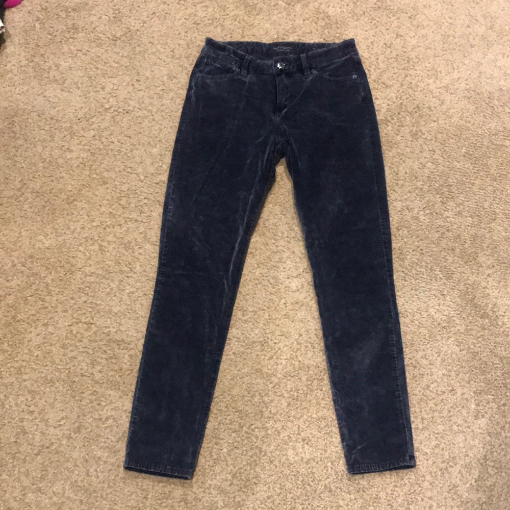 NWOT Velour Lucky Brand Skinny Jeans